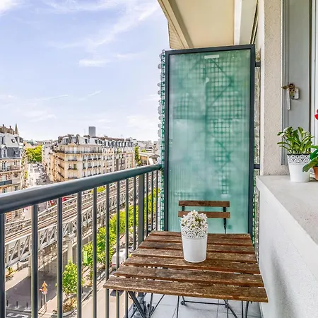 Daire Vue Tour Eiffel