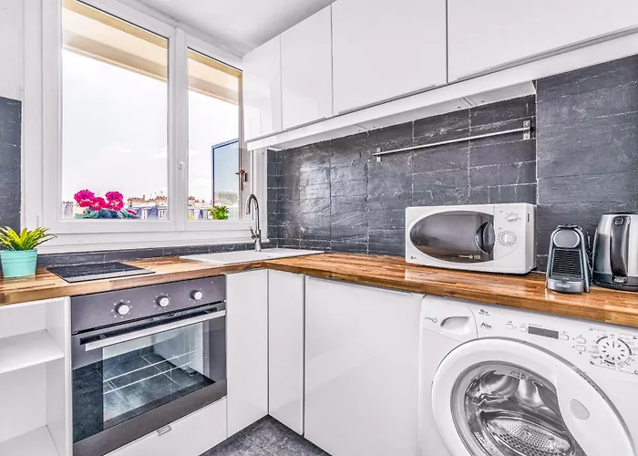 Vue Tour Eiffel 아파트 파리